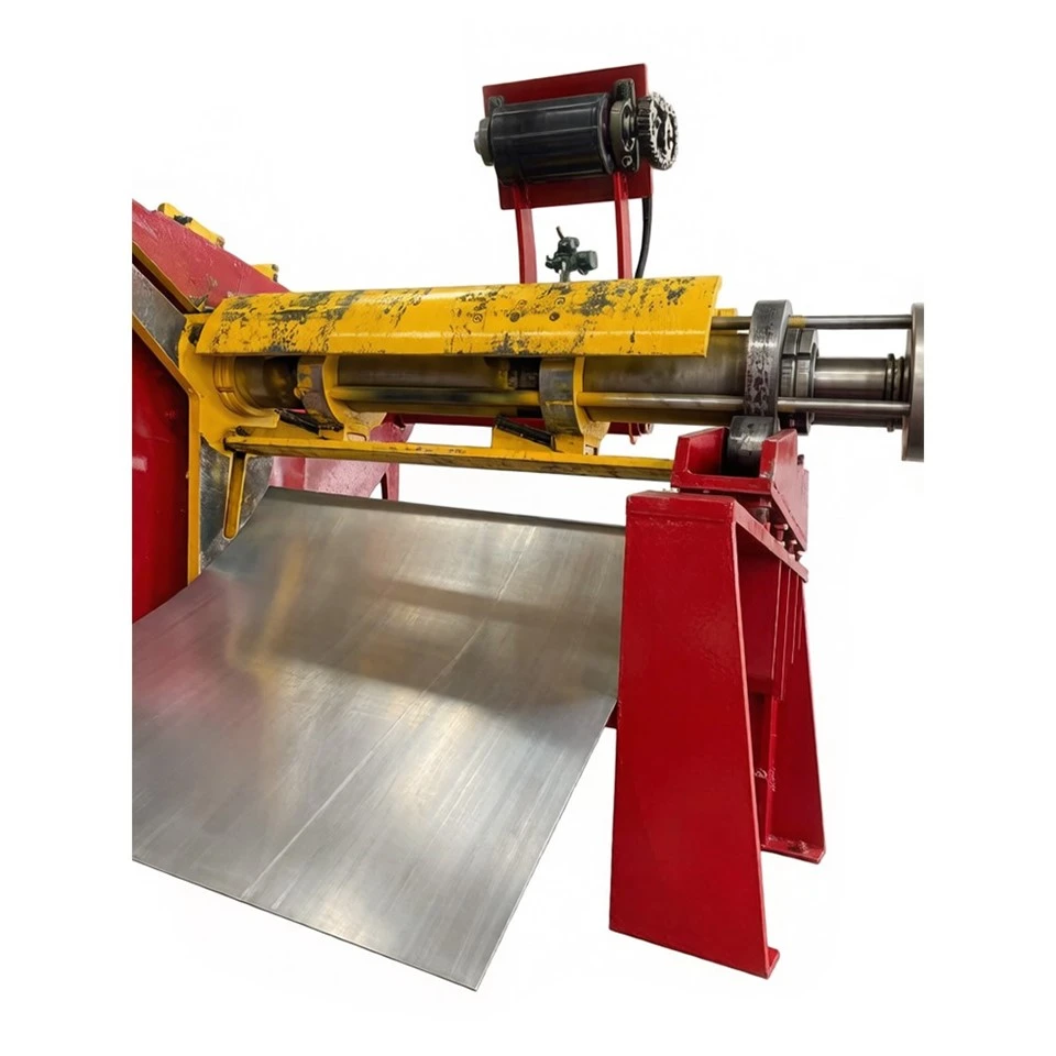 Wedge Type Hydraulic Decoiler With Trolley price